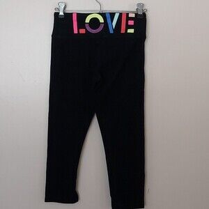 SO INTIMATES XS Love‎ Crop Capri  Leggings Yoga Exercise Gym
